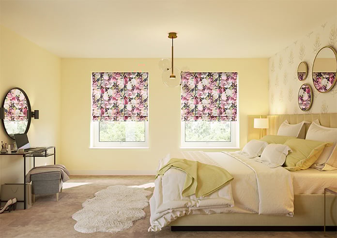 Lucy, Fuchsia - Twist&Fit Roman Blind - Image 9